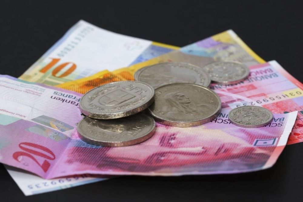 ŠVAJCARSKA CENTRALNA BANKA: Kurs švajcarskog franka i dalje nepromenjen