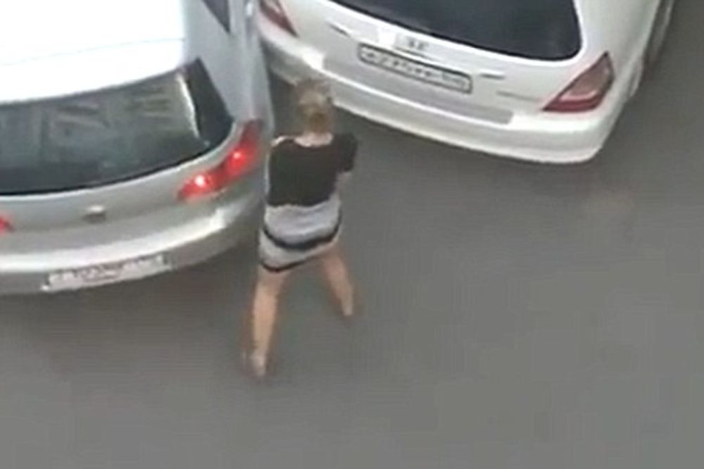 Parkiranje u pokušaju, žena napravila haos