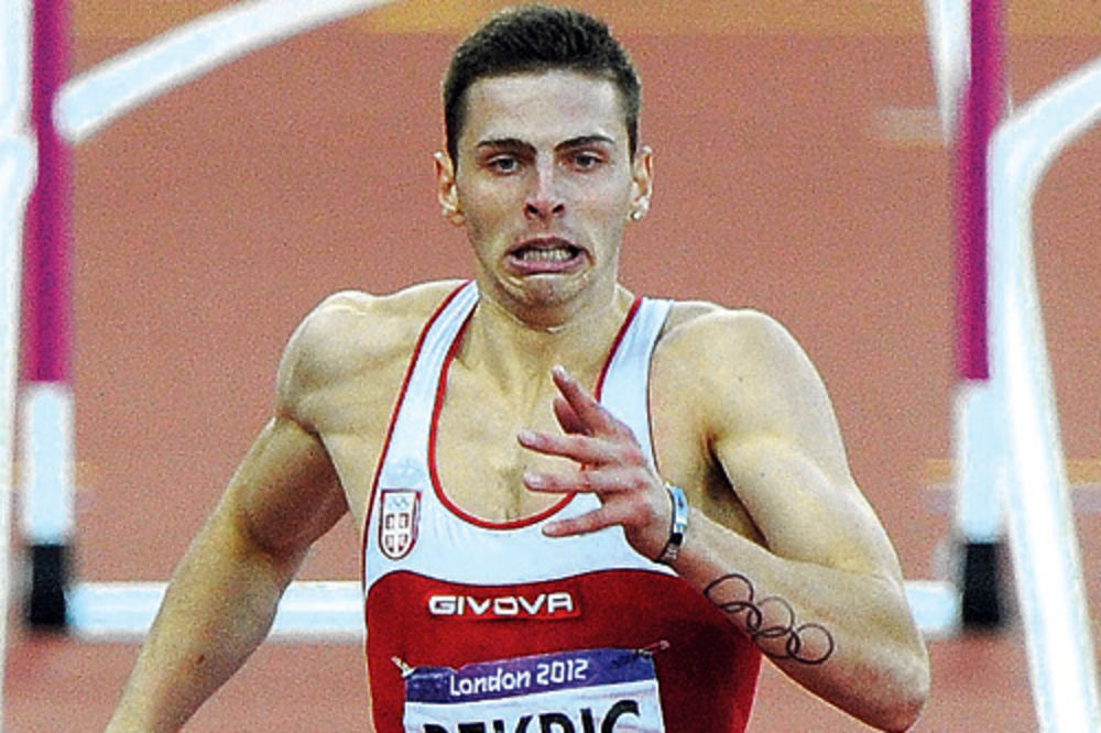 Emir Bekrić u polufinalu SP na 400 m prepone