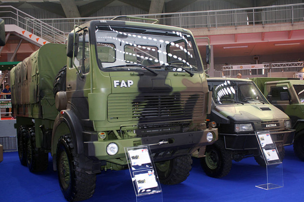 FAP pravi 10 kamiona za Vojsku Srbije