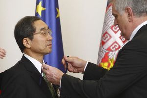 Nikolić odlikovao japanskog ambasadora