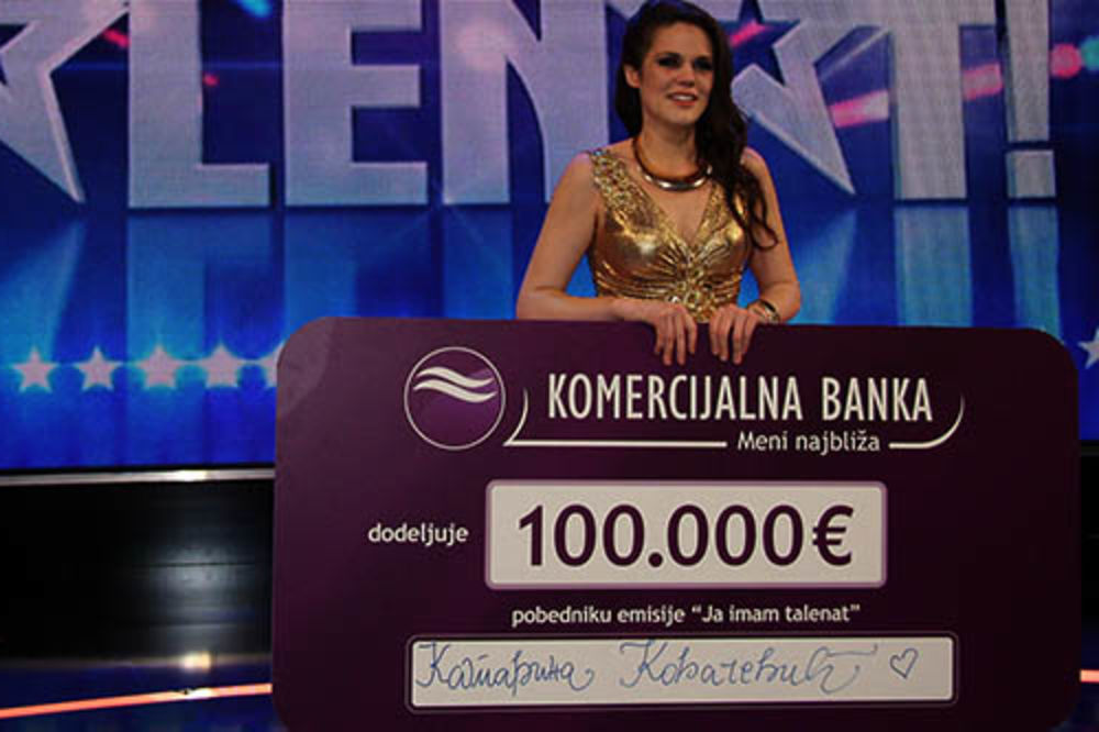 JA IMAM TALENAT: Katarina Kovačević otpevala za 100.000 evra