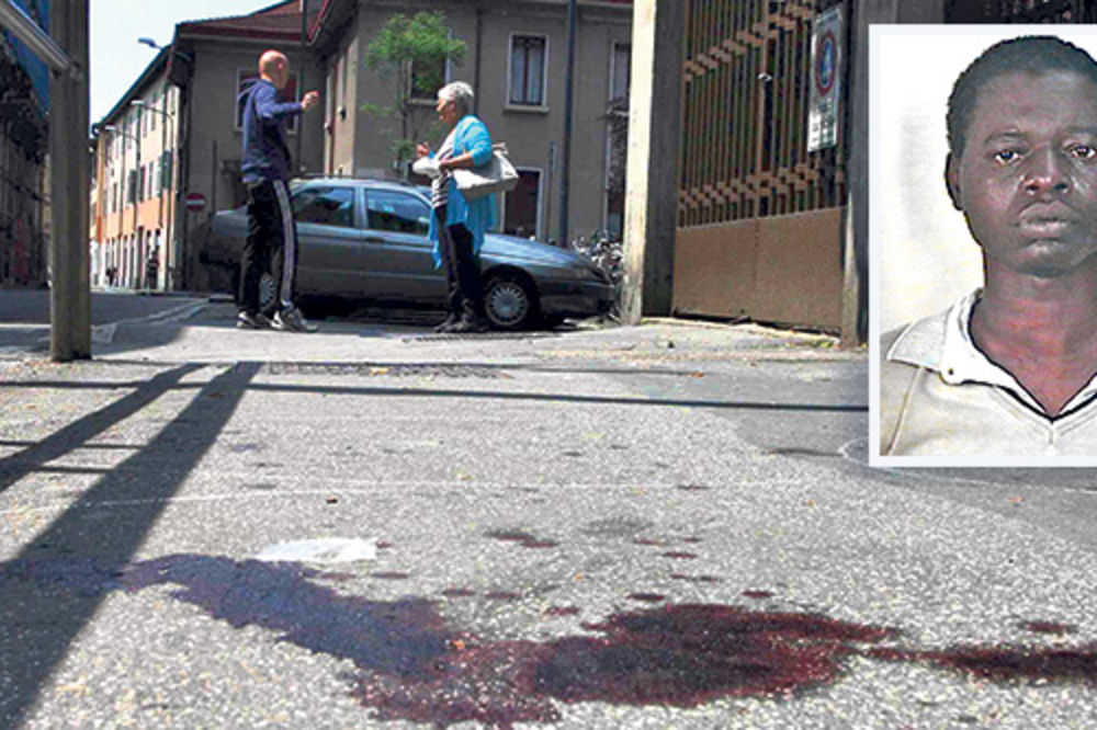 HOROR U MILANU: Imigrant pijukom ubio jednu, a ranio četiri osobe