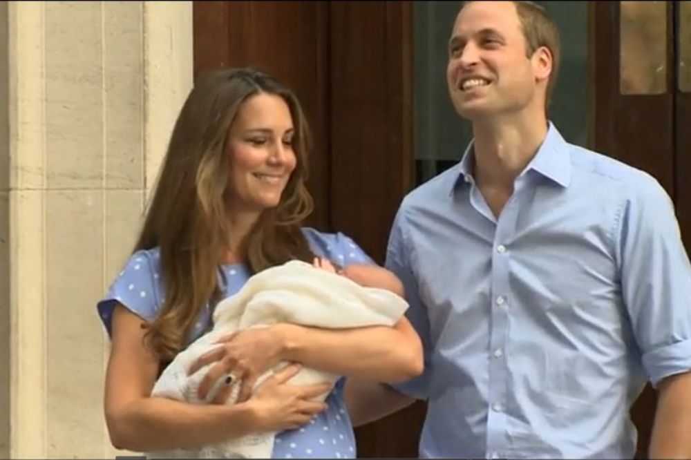 PRINC BRITANIJE: Kejt i Vilijam izveli bebu iz porodilišta!