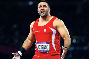 NOVI USPEH: Asmir Kolašinac u finalu u bacanju kugle