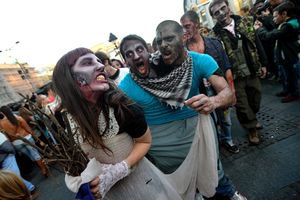 Pogledajte: Zombiji šetali u Beogradu!