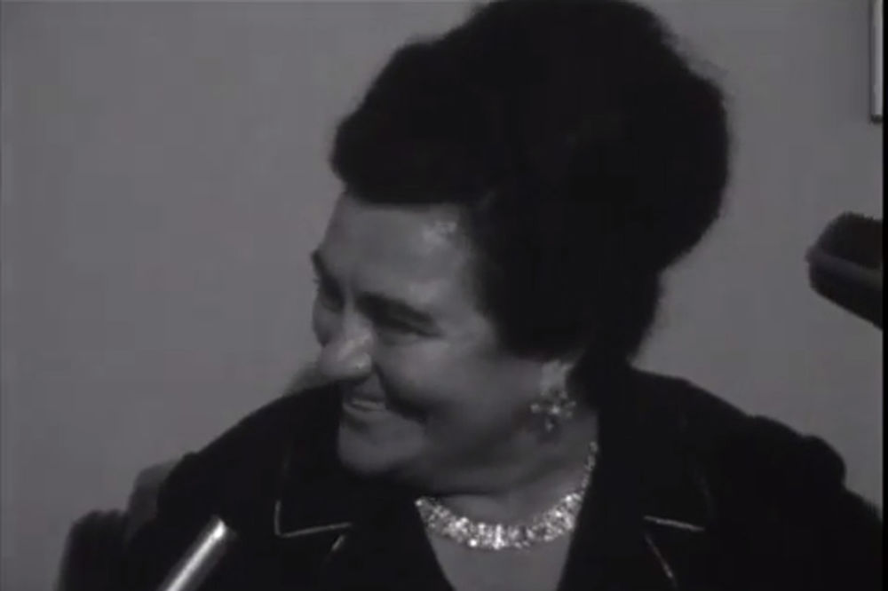 JEDINI INTERVJU: Jovanka Broz pred kamerama 1975.