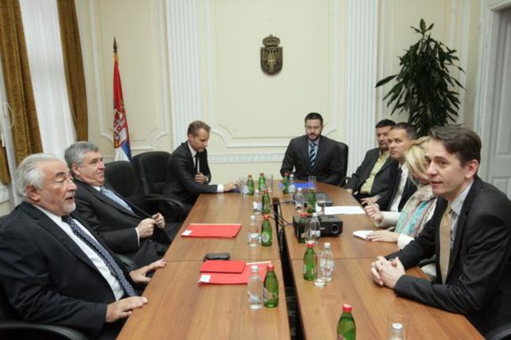 Stros-Kan ministru Raduloviću obećao pomoć za najteža restrukturiranja