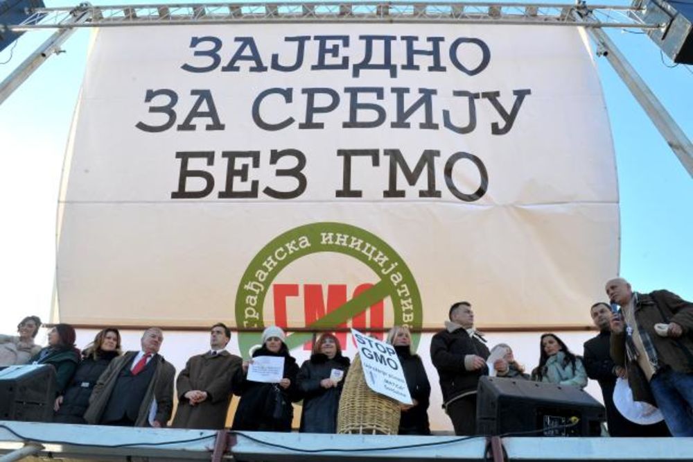 Skup protiv GMO u Beogradu