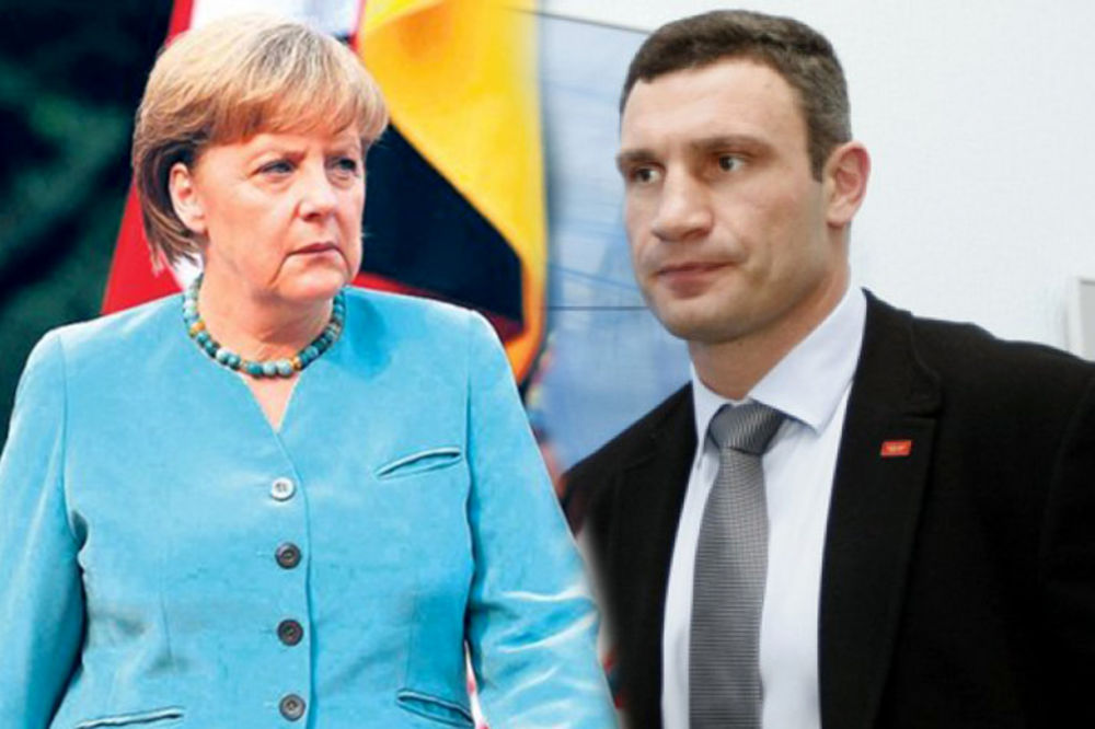 OBLIKUJU VOĐU OPOZICIJE: Angela Merkel podržava Vitalija Klička!
