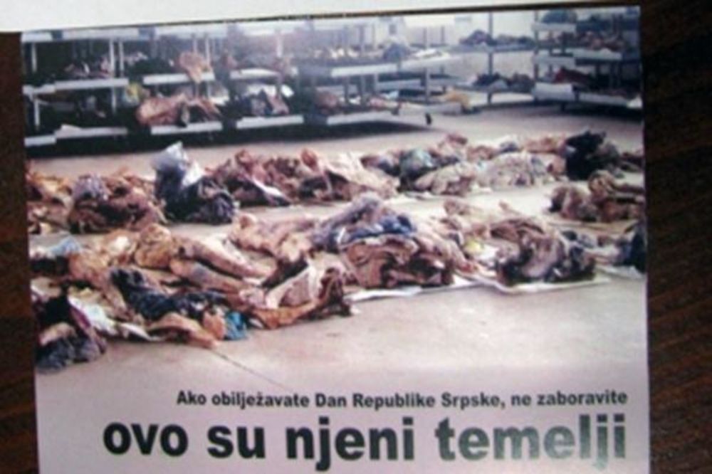 ZA DAN REPUBLIKE SRPSKE: Bošnjačka udruženja poslala morbidnu čestitku Srbima u Srebrenici!
