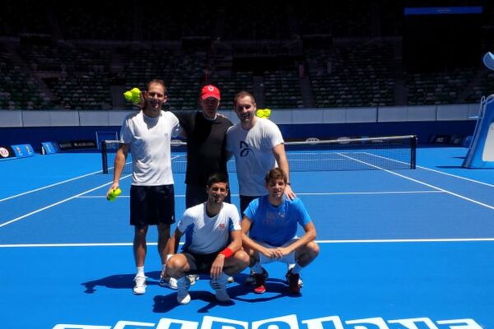 MESTO USPEHA: Novak Đoković već počeo sa treninzima u Melburnu