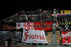 SAMO CRVENO-BELI: Navijači Spartaka žele Zvezdu na otvaranju novog stadiona