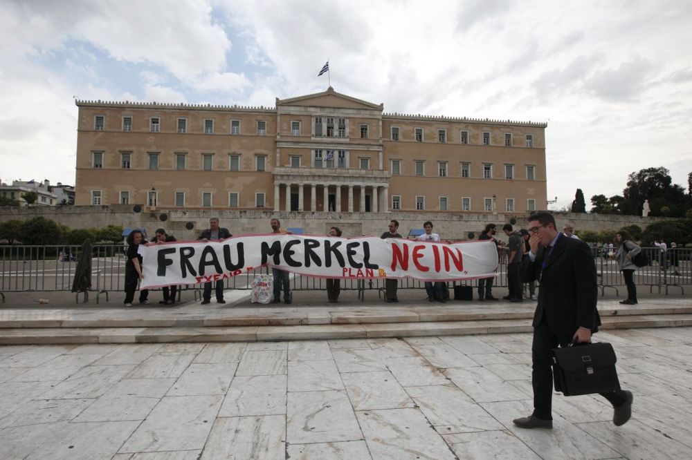 ANGELA MERKEL DOLAZI: Zabranjeni protesti u Atini