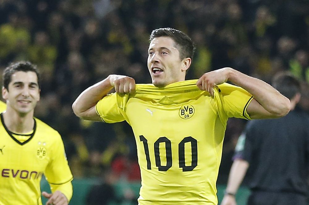 Dortmund u finalu Kupa, Levandovski pogodio 100. put, Jojić igrao ceo meč