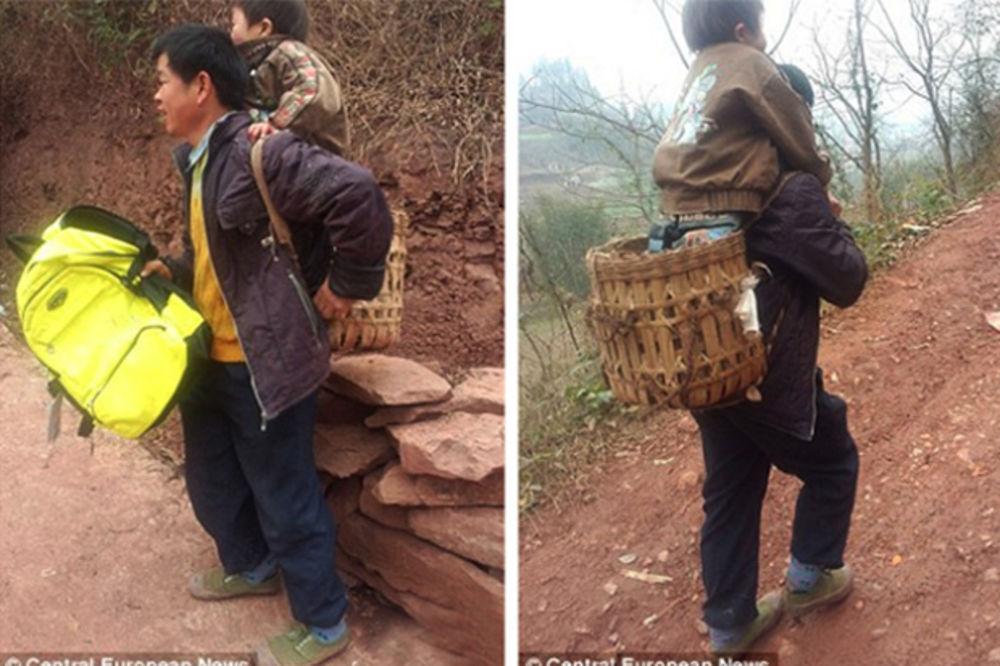 OTAC HEROJ: Nosi hendikepiranog sina svaki dan 28 kilometara do škole