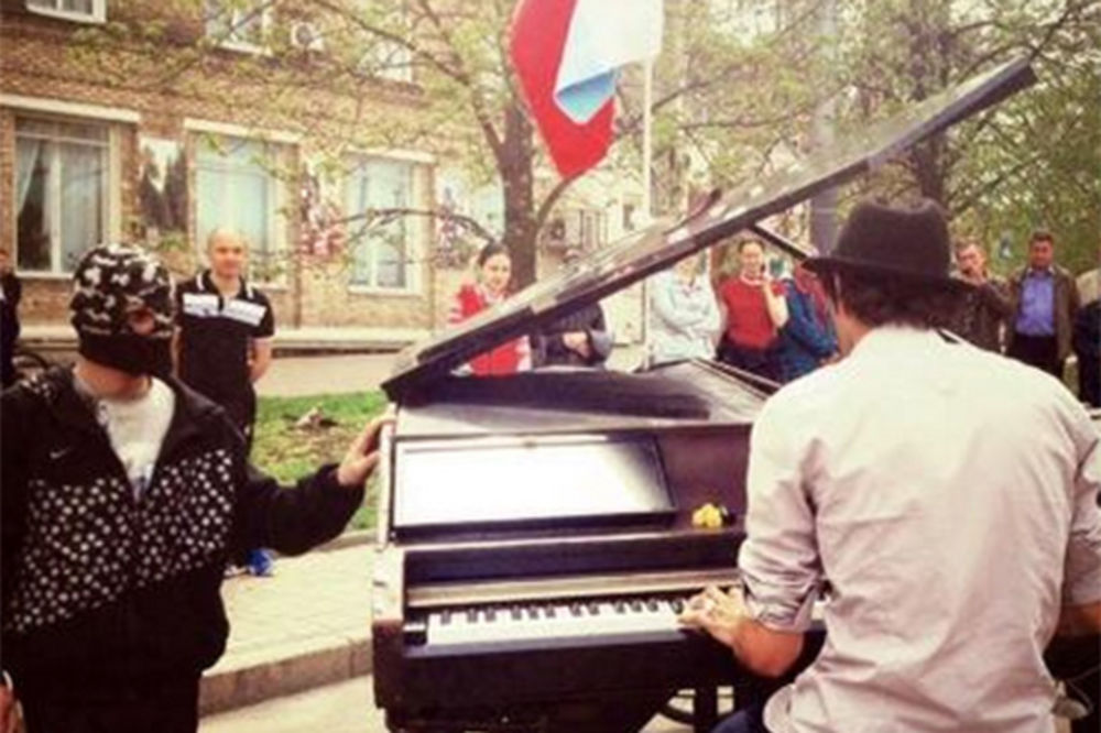 Nemački pijanista svirao pristalicama federalizacije u Donjecku