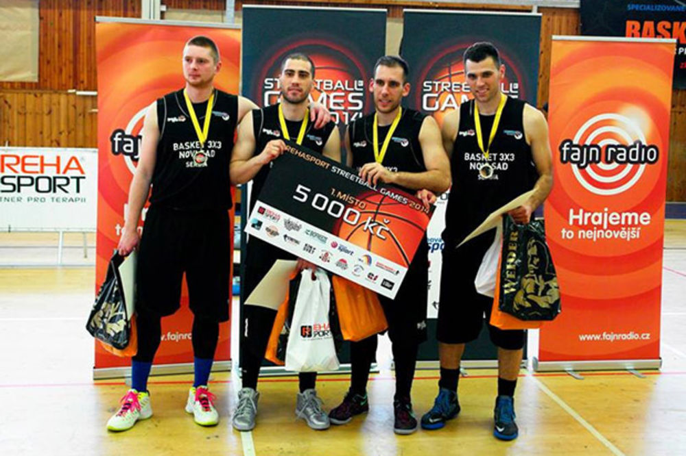 VASKRS ZA PAMĆENJE: Basket 3X3 Novi Sad osvojio turnir u Češkoj