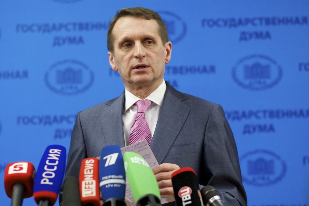 Nariškin: Srbija objektivno procenjuje situaciju u Ukrajini, Rusija je na tome zahvalna
