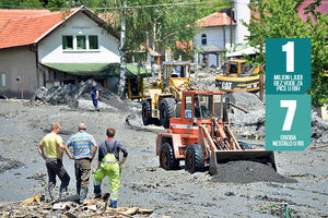 ZAVIJENI U CRNO: Posle poplava zaraza u Bosni