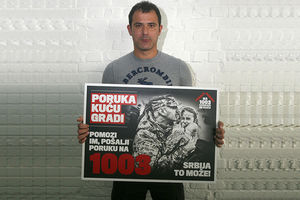 SRBIJA TO MOŽE: Dejan Stanković podržao akciju pošalji SMS na 1003!