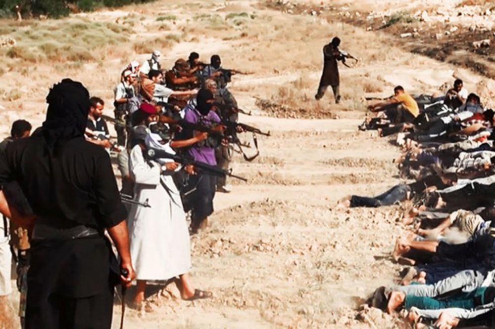 DIVLJAŠTVO: Islamisti pokazali svetu kako su masakrirali zarobljene iračke vojnike