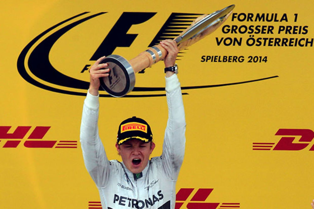 FORMULA 1: Niko Rozberg pobednik Velike nagrade Austrije