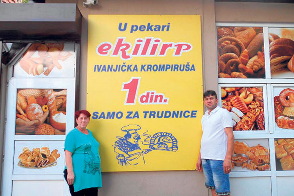 Lep gest pekare u Zemunu: Pita krompiruša za trudnice 1 dinar