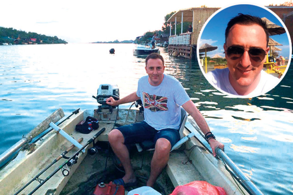PUNI BATERIJE: Sergej Ćetković se sunča i peca ribu na Adi Bojani!