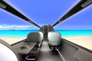 (VIDEO) Da li biste leteli u providnom avionu?