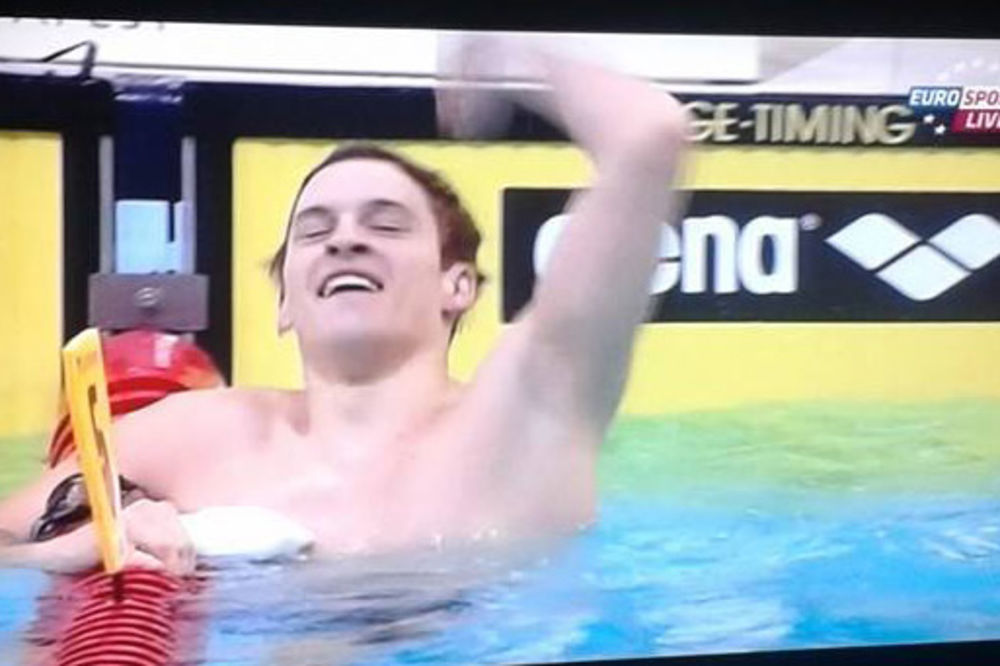 ČAVIĆ: Kakav je osećaj pobediti najboljeg plivača Nemačke na njegovom bazenu