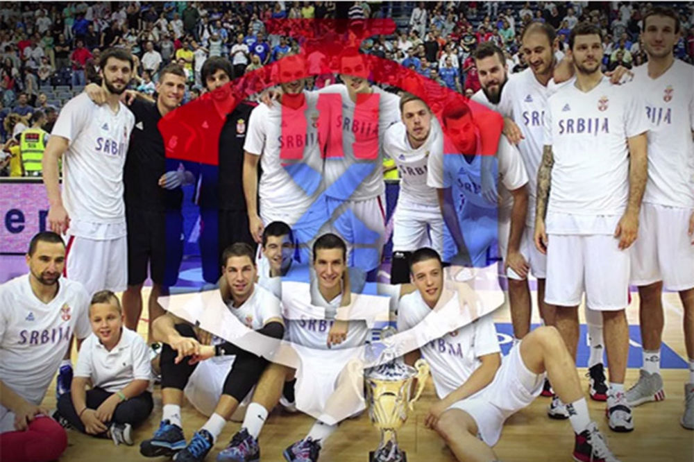 (VIDEO) IGRAJ I POBEDI: Poslušajte novu himnu košarkaša Srbije