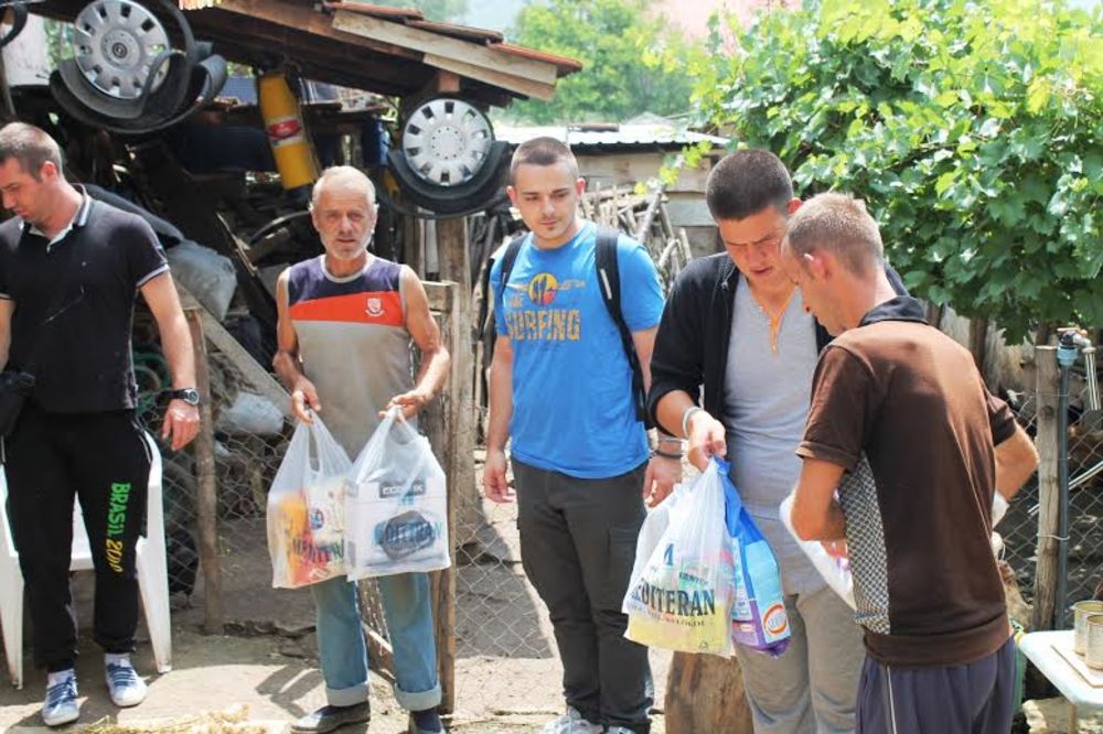 SPOJI podelio pomoć ugroženim porodicama na Kosovu!