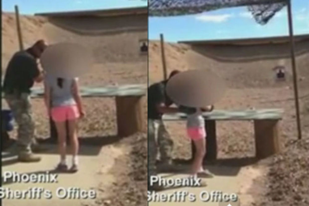 (VIDEO) POGLEDAJTE OVAJ HOROR: Devojčica (9) upucala u glavu instruktora!