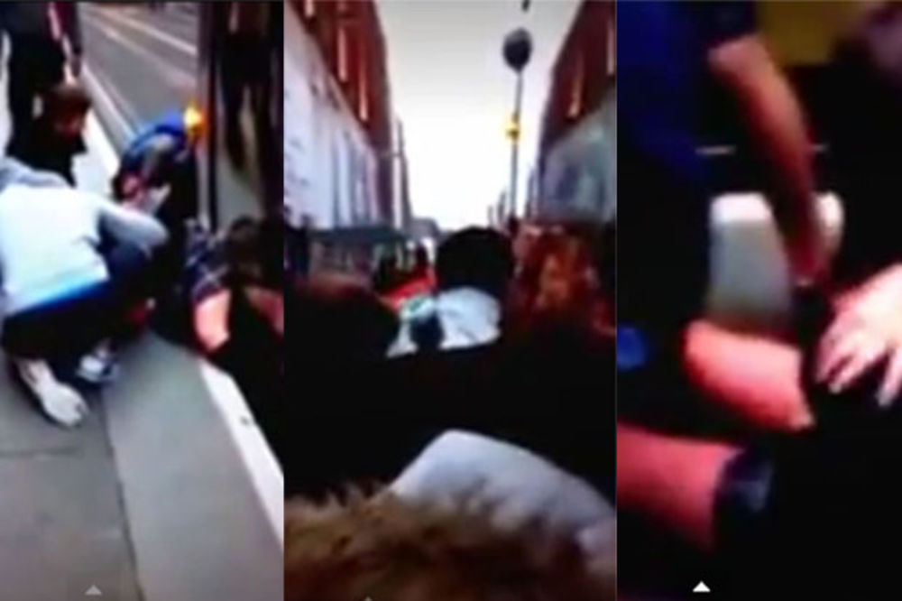 (VIDEO) SVI KAO JEDAN: Golim rukama podigli tramvaj da izvuku devojčicu!