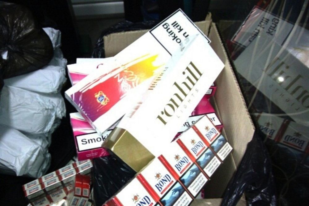 GOSTUN: Zaplenjeno 28 kg duvana i 15.000 cigareta