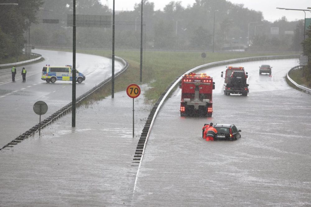 Poplave u Švedskoj i Danskoj posle jakih kiša