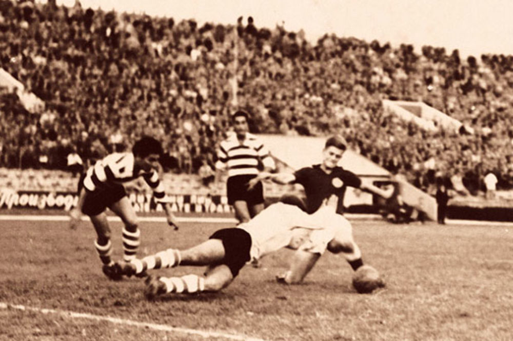 (VIDEO) Na današnji dan Partizan i Sporting 1955. odigrali su prvi meč u istoriji Kupa šampiona