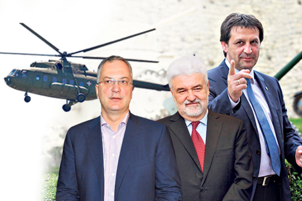RASIPNIŠTVO: Ministri vojnim helikopterima išli na žurke!
