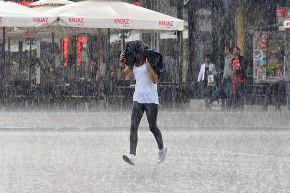 GOTOVO LETO: Kiša u Beogradu, Sremu i Šumadiji