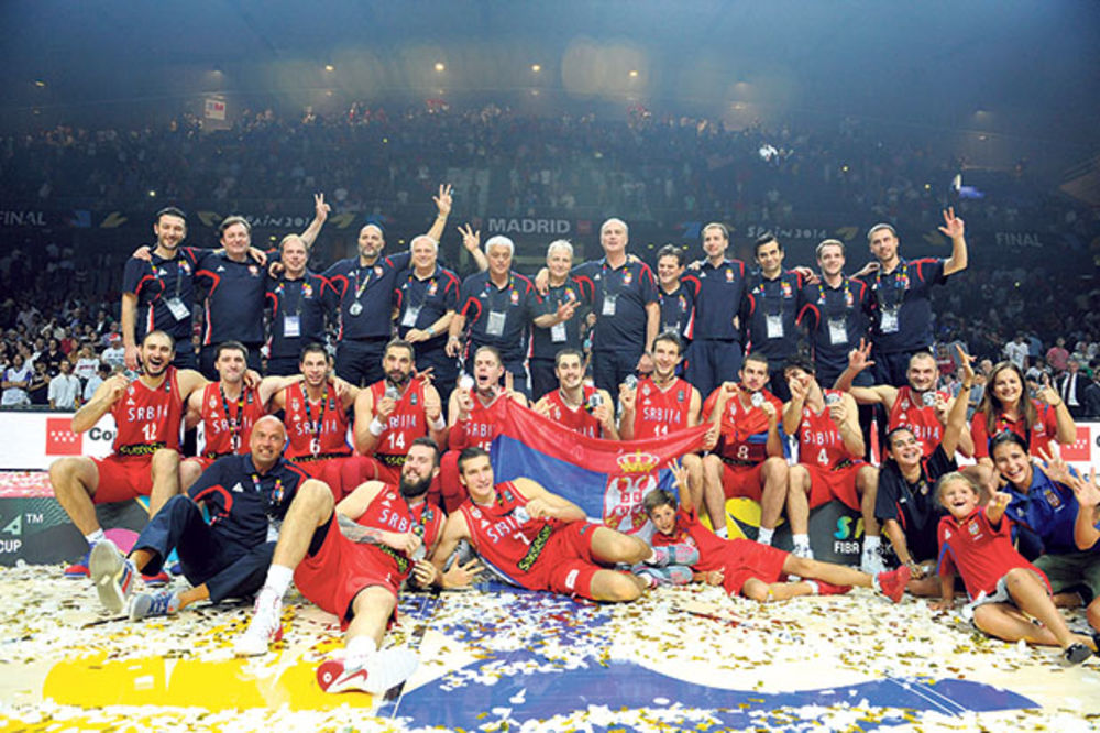 ORLOVI NAPREDOVALI POSLE SREBRA NA SP: Srbija na sedmom mestu FIBA rang liste