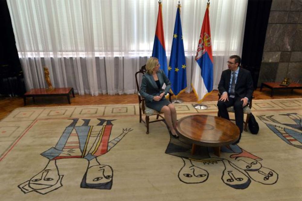 PALATA SRBIJA: Sastali se Vučić i Cvijanovićeva