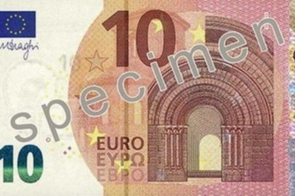 DA SE NE ZABUNITE: Ovako izgleda nova novčanica od 10 evra