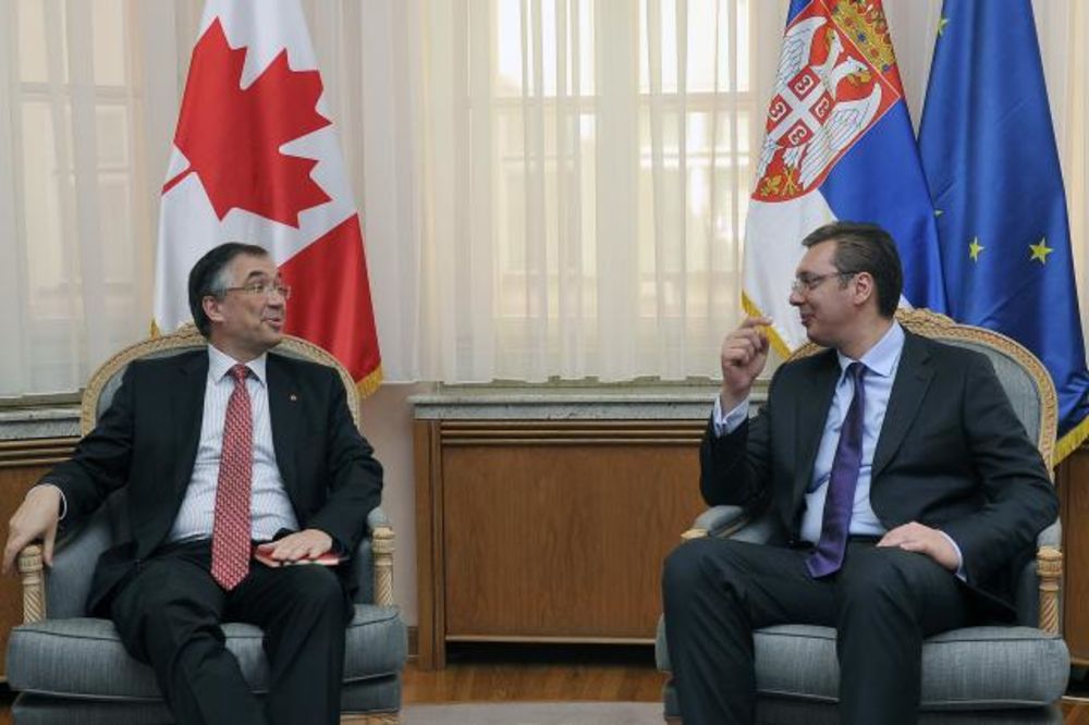 Vučić sa Vaščukom: Kanadske kompanije su dobrodošle u Srbiju