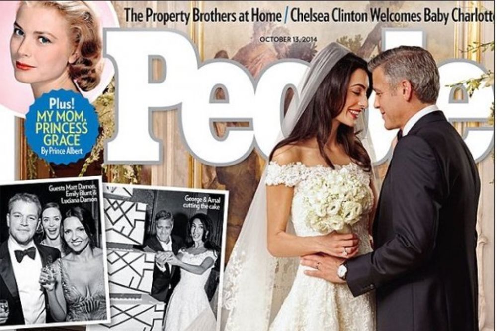 Pogledajte fotografije sa venčanja Džordža Klunija i Amal Alamudin!