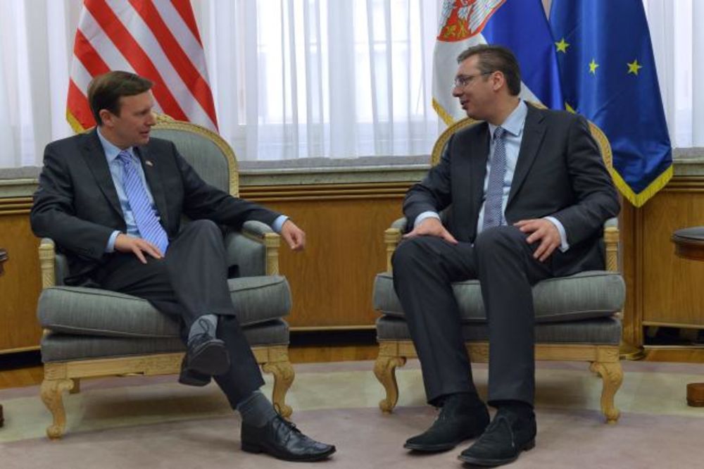 Vučić sa senatorom Marfijem: Odnosi unapređeni, američki investitori dobrodošli