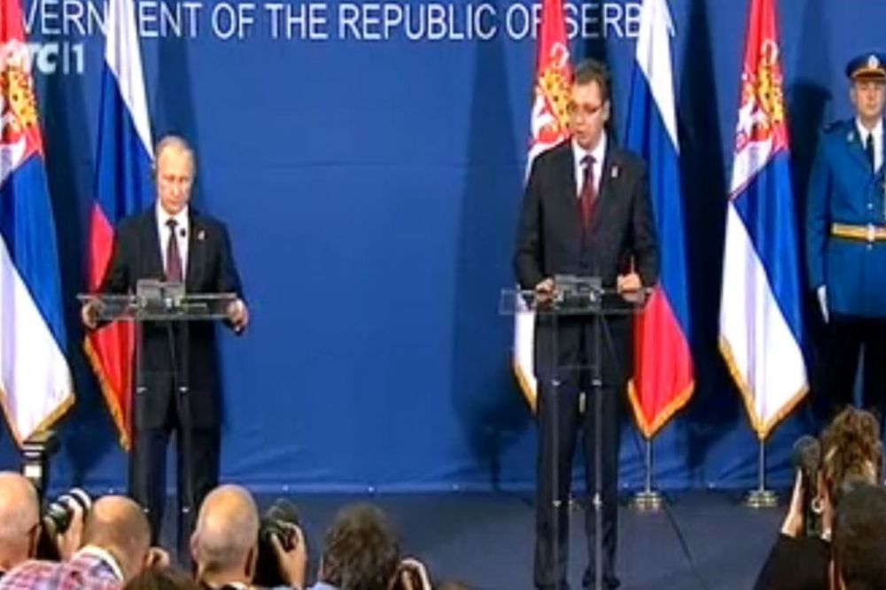 Vučić: Hvala Putinu što poštuje naš evropski put! Putin: Ako je do Rusije, neće biti gasne krize!