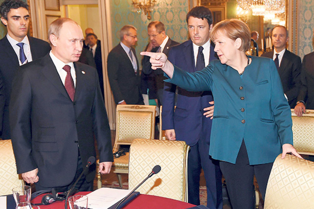 SUKOB: Putin i Merkelova opet u klinču zbog Ukrajine
