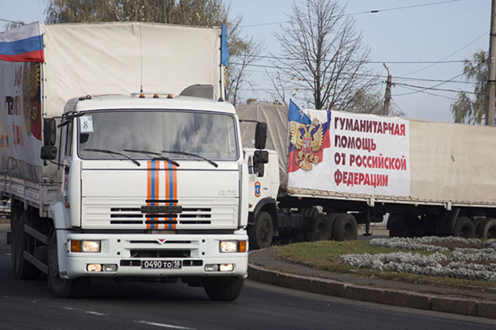 STIGLA POMOĆ: Ruski humanitarni konvoj stigao u Lugansk i Donjeck