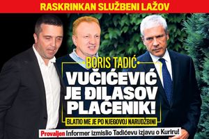 Tadić: Vučićević je Đilasov plaćenik!